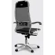 Кресло Samurai S-1 черный (хром). Фото товара с разных ракурсов.