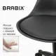 Кресло стул  "Eames MG-310 PL", пластик черный, экокожа черная, 532927. Фото товара с разных ракурсов.