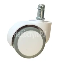Колесики на полиуретановой основе белые